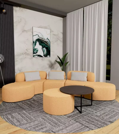 Corner Sofa ( HSG 3395 FF ZZ)