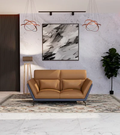 DOUBLE SEATED SOFA (HSD 3398 PU ZZ)