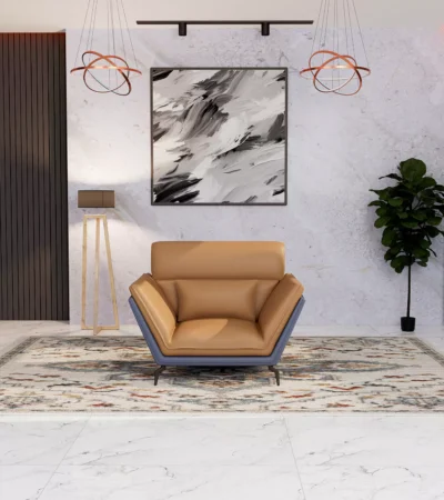 SINGLE SEATED SOFA (HSS 3398 PU ZZ)